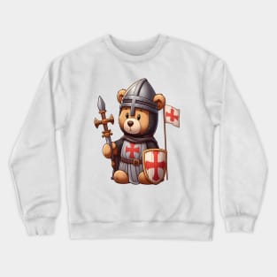 Cute Templar Bear Kawaii Crewneck Sweatshirt